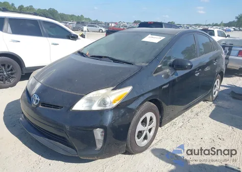 2014 Toyota Prius из США, поврежденный, VIN JTDKN3DU3E0370780